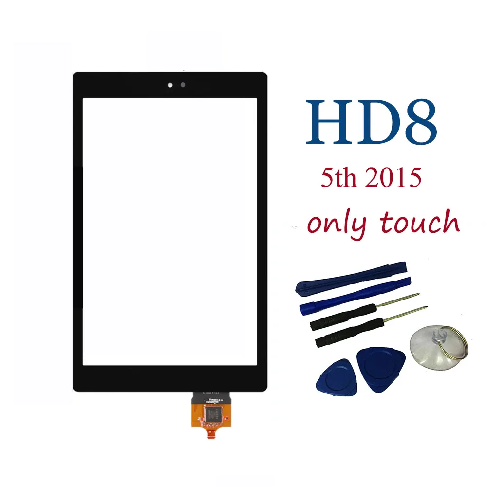 Сенсорный экран 8 0 ''для Amazon Kindle Fire HD8 5th HD 2015 Gen дигитайзер панель сенсорное