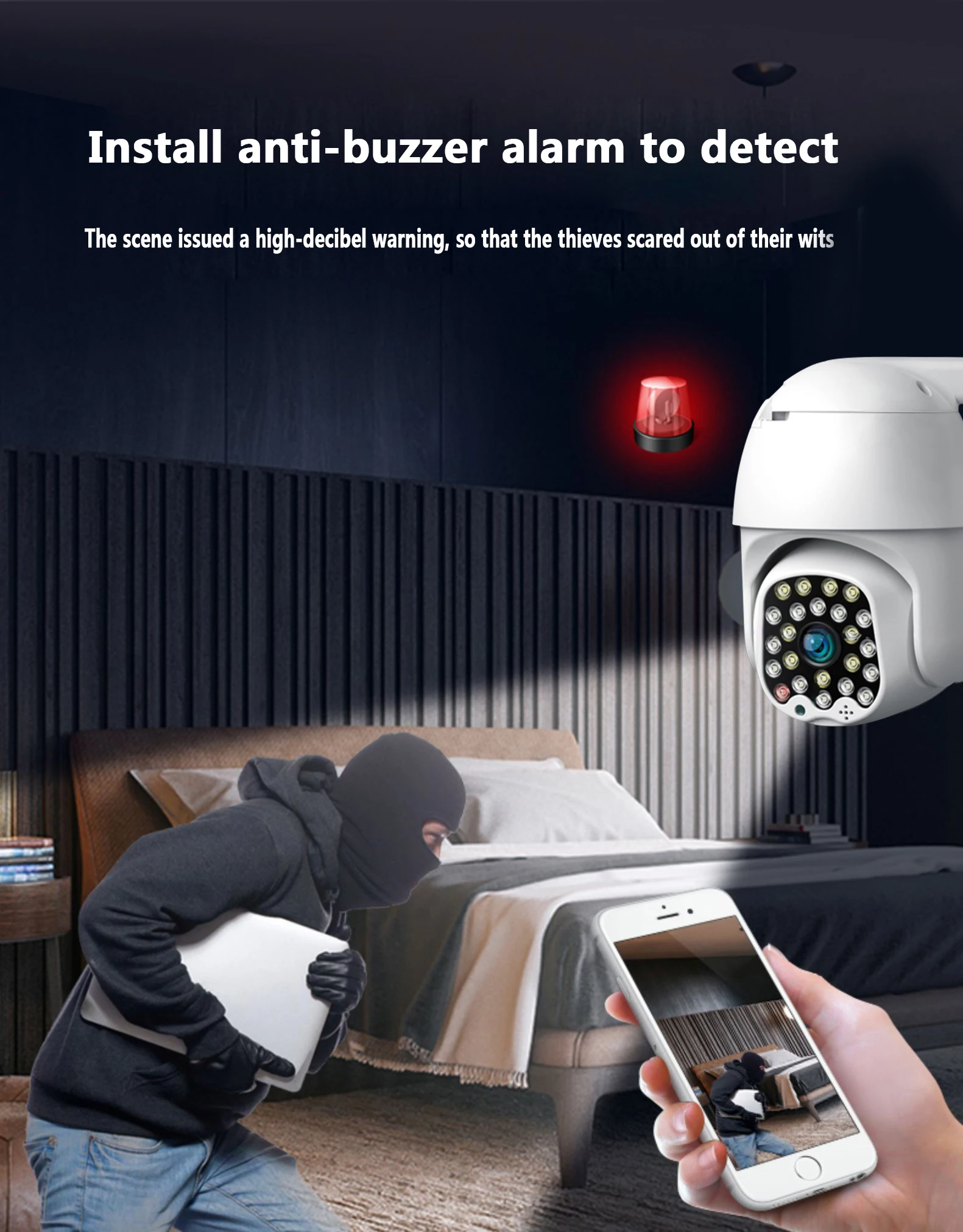 23 светодиодный wifi камера наружная PTZ IP камера 1080p скоростная купольная CCTV Камера Безопасности s IP камера wifi Внешняя 5MP IR Home Surveilance