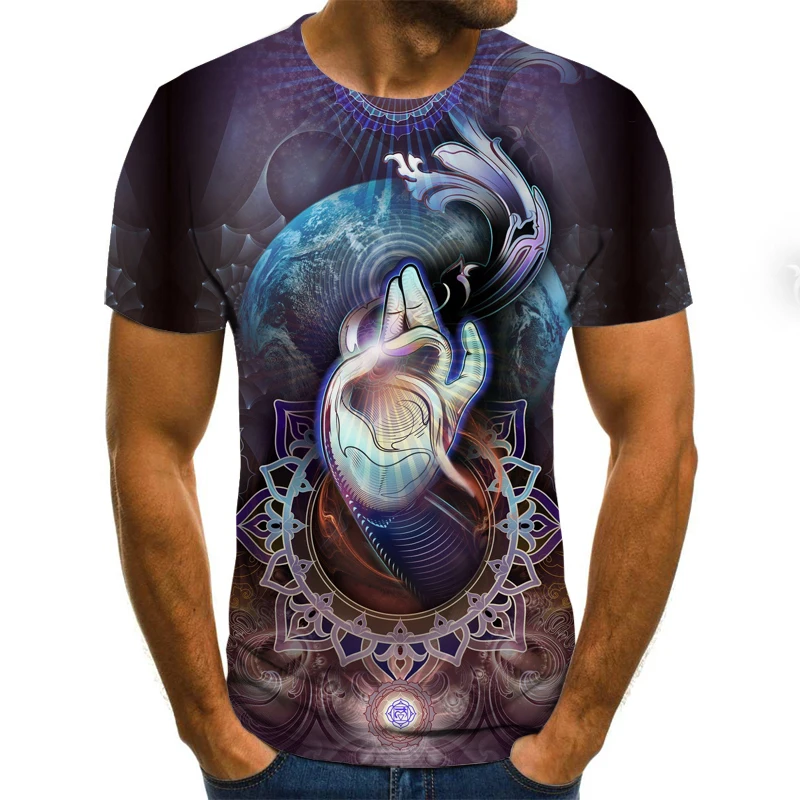 

2020 New Summer fashion 3d print short sleeve men and women t-shirt casual hip hop clothes summer top