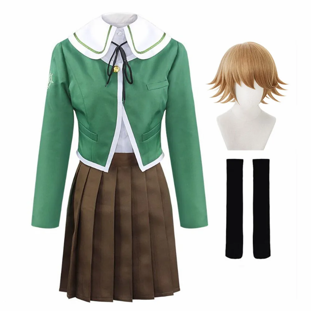 Костюм для косплея Fujisaki из аниме данганронпа Кума чихиро |
