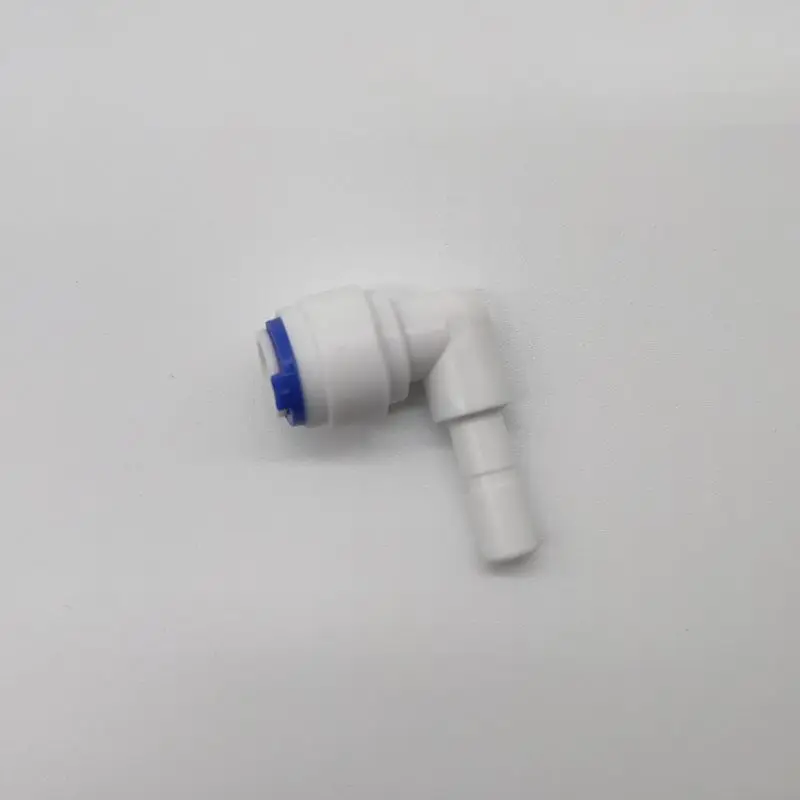 1/4 ''быстрое соединение 1/4'' OD PE штуцер трубы пластиковый RO воды локоть