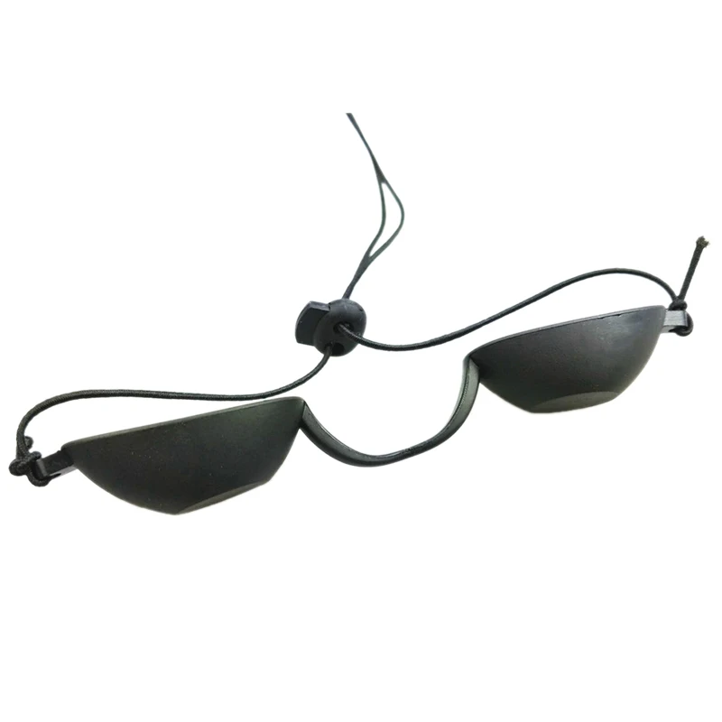 Flexible Uv Eye Protection Indoor & Outdoor Sunbed Tanning Goggles