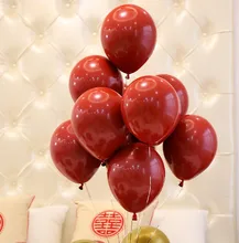 

50pcs Balloon Garland Red Chinese Style Wedding Balloon arch Wreath Latex Balloon Wedding Birthday big arty Decoration