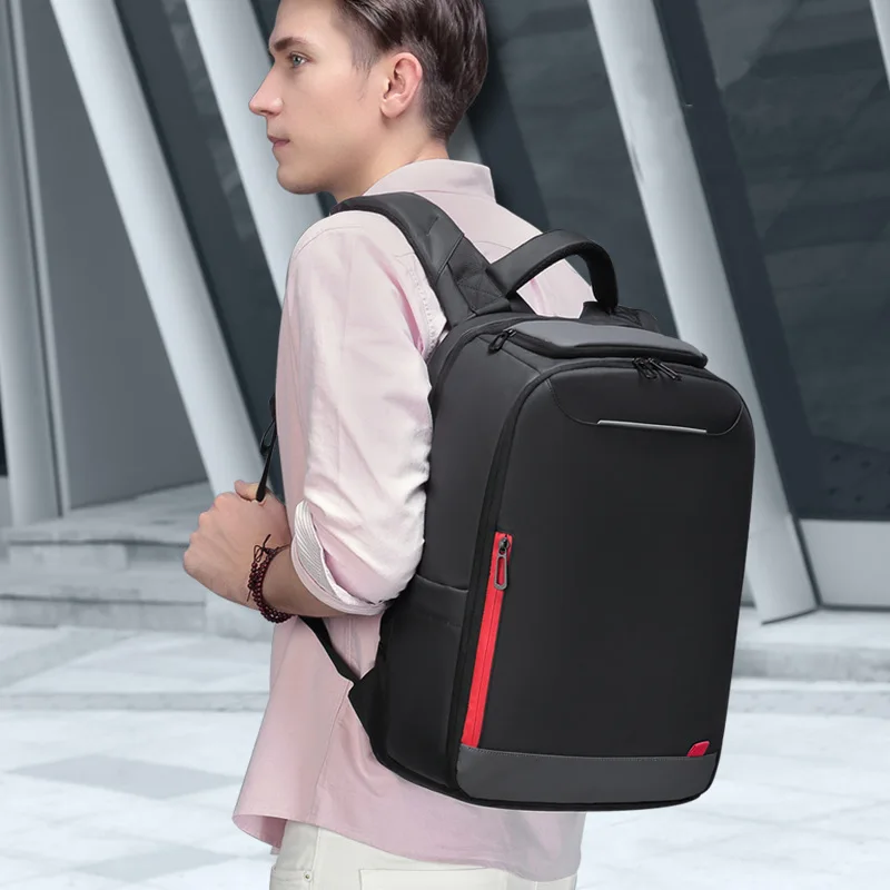 

2019 New Style Fashion College Student School Bag Business Computer Backpack Multi-functional Outdoor Travel Men Backpack