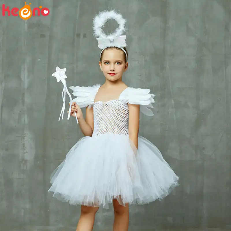 baby angel wings and tutu