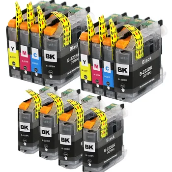 

BLOOM LC223 Compatible ink cartridge with chip for Brother MFC- J480DW/J680DW/J880DW J5625DW J5720DW DCP-J4120DW/J562DW Printer