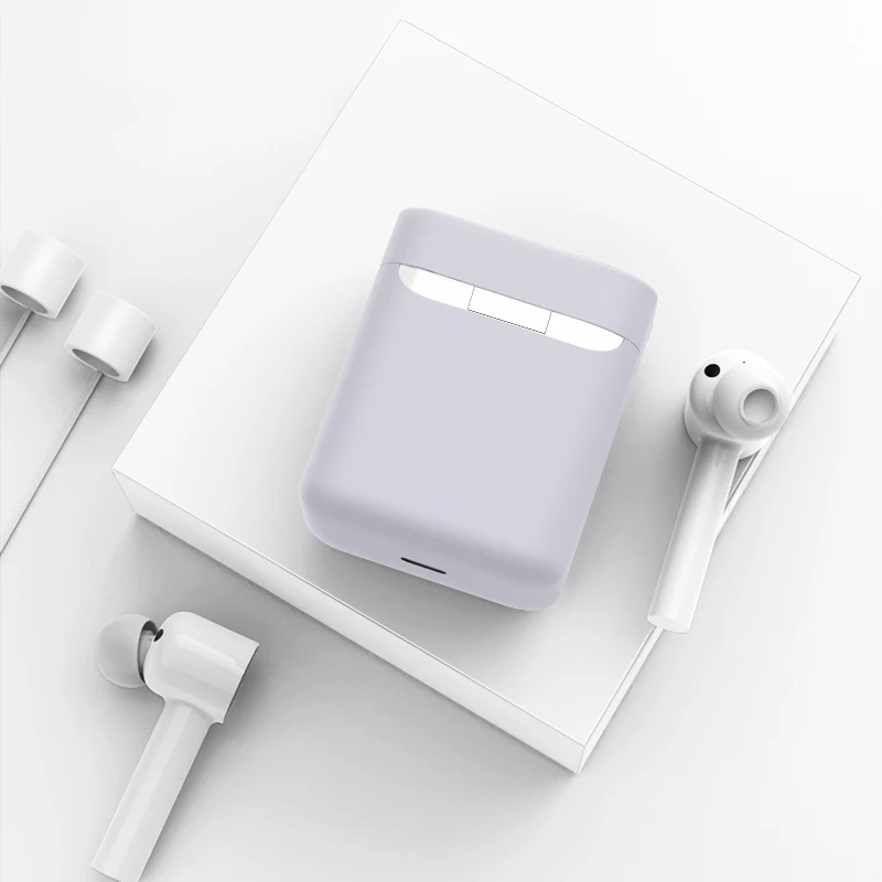 Новое поступление для Xiaomi Airdots Беспроводная bluetooth-гарнитура жидкий силиконовый защитный чехол для наушников - Цвет: 05