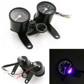 

Motorcycle Tachometer and speedometer Speedometer Tachometer LED Light