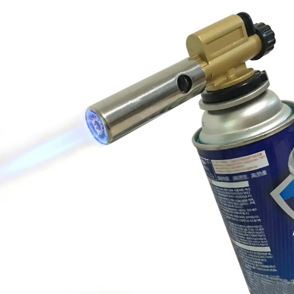 Hot !! Flame Lighter Jet BBQ Camping Welding Auto Butane Burner Ignition Gas Torch
