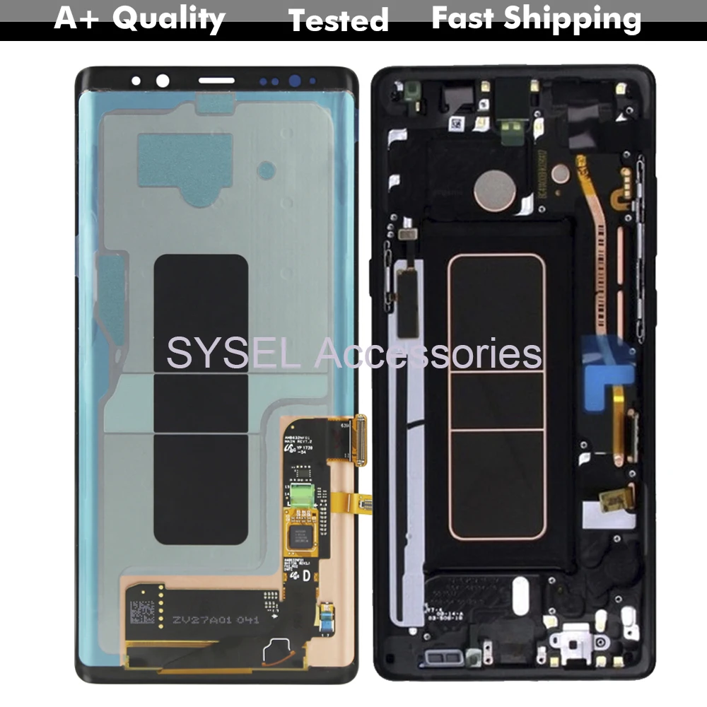 

6.3 '' AMOLED LCD For SAMSUNG-GALAXY Note 8 N950F N9500 LCD Touch Screen Digitizer Assembly N9500 For Note8 LCD
