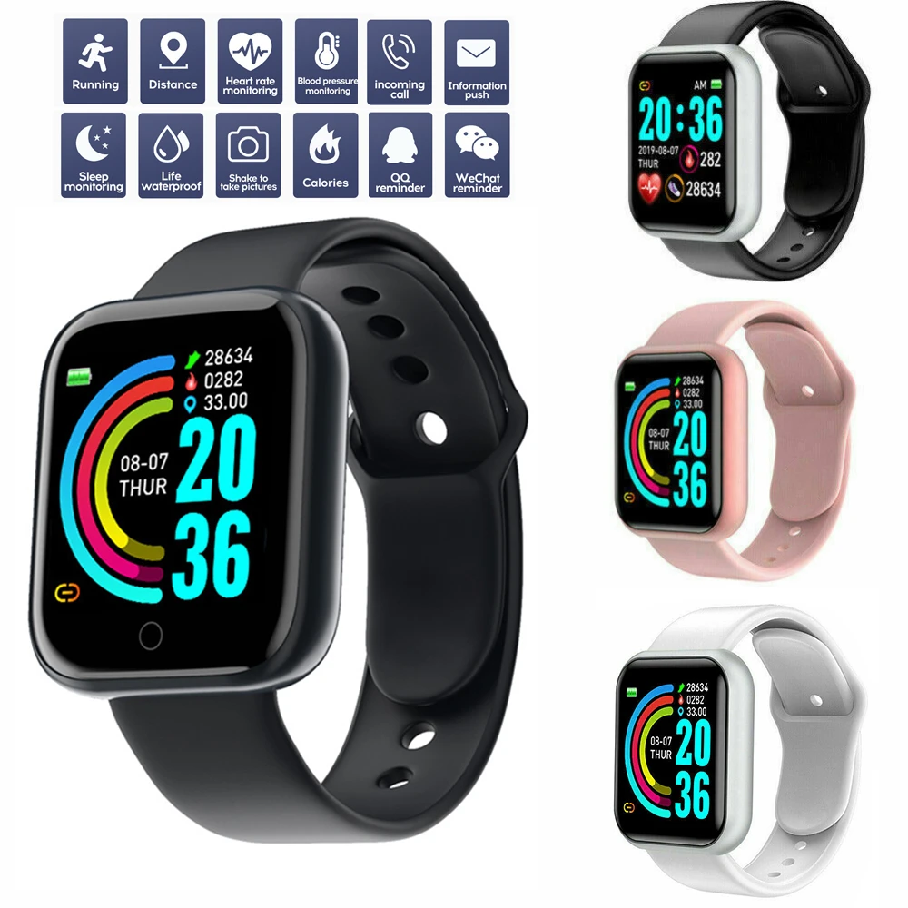 For Y68/d20/x6 Plus Sport Smart Watch Replacement Strap Classic Watch Band  Silicone Wristbands High Quality - Watchbands - AliExpress