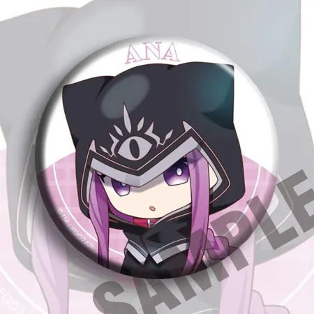 1 шт. 58 мм Брошь Fate Grand Order FGO аниме Merlin Fate Stay Night бейджи значки - Окраска металла: see chart