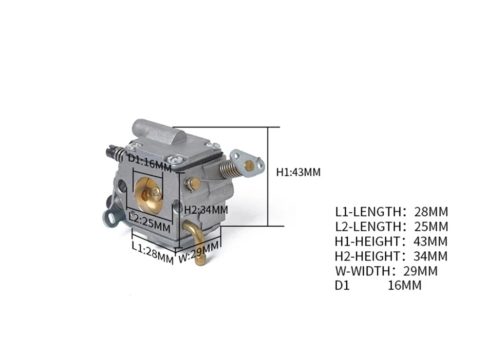 Набор карбюратора топливная линия, топливный колпачок, воздушный фильтр, топливный фильтр, для бензопилы Stihl MS200T MS200