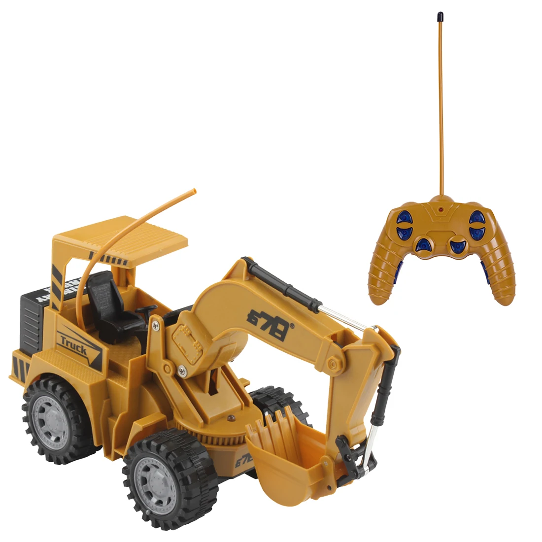 

1:24 5CH RC LED Simulated Contruction Excavator Street Roller Engineering Vehicle Pace Cars Remote Control Christmas Boys Gift