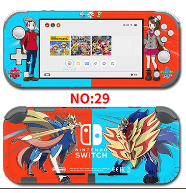 Виниловая обложка наклейка Покемон го меч для Nintendo switch lite Обложка скины |