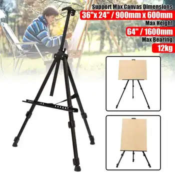 

NEW Table Drawing Folding Easel Metal Tripod Display adjustable Sketch Easel for painting Outdoor Sketchpad Stents Scaling