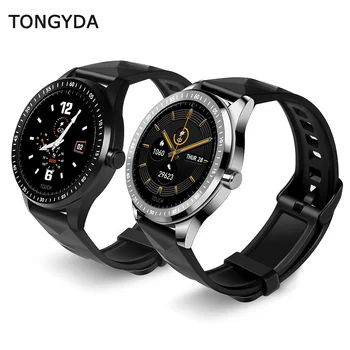 

TONGYDA E1 Riding Smart Bracelet Watch Aluminum Water Cube Textured Smart Wristband Silicone Strap Swimming Smartwatches for Men