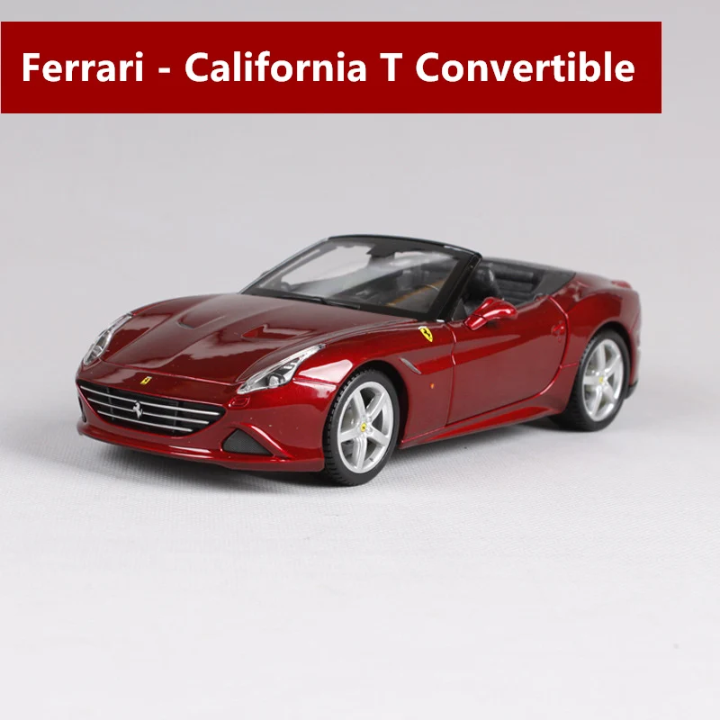 Bburago 1:24 Ferrari F12 Car Model Die-casting Metal Model Children Toy Boyfriend Gift Simulated Alloy Car Collection - Цвет: California