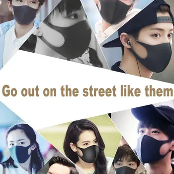 

Masks for Men and Women Adults Dust Breathable Windproof Cold and Fog Haze Fashion Korean Personality Tide Models