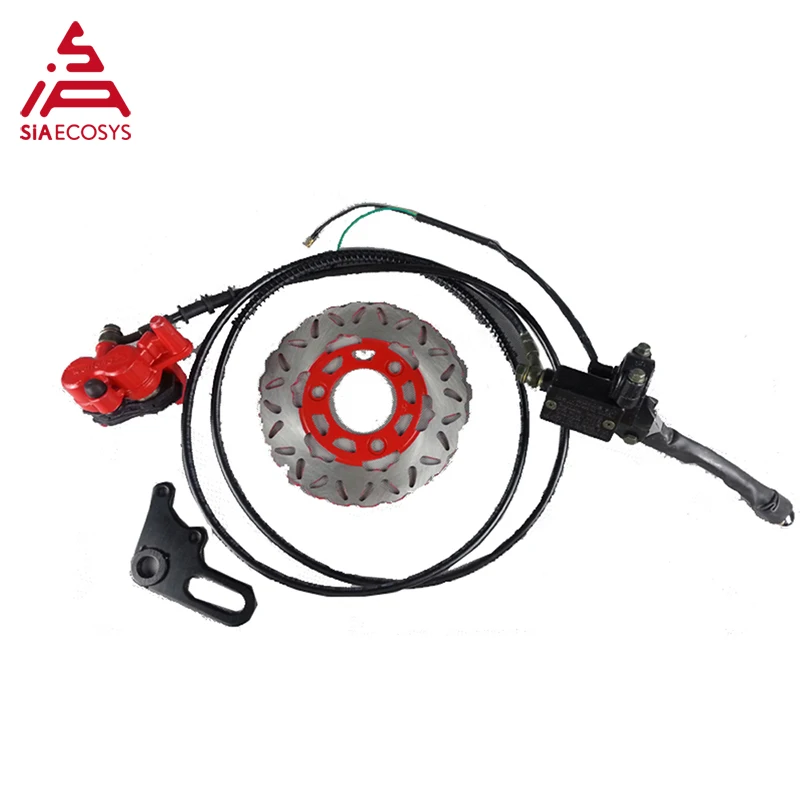 High quality Hydraulic Brakes Electric Scooter Disc Brake Set for Scooter 110mm thicken hydraulic disc brake for xiaomi m365 1s electric scooter stainless steel disc brake rotor e scooter accessories