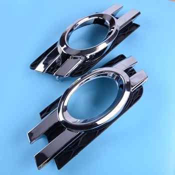 

beler ABS Chrome Front Bumper Fog Light Grille Cover Trim 1648800724 1648800824 Fit for Mercedes X164 GL450 2007 2008 2009