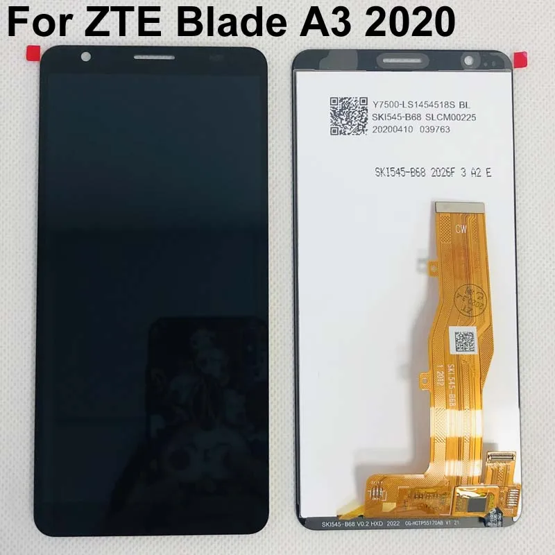 5 45 'Оригинал' для ZTE Blade A3 2020 ЖК дисплей + кодирующий преобразователь сенсорного