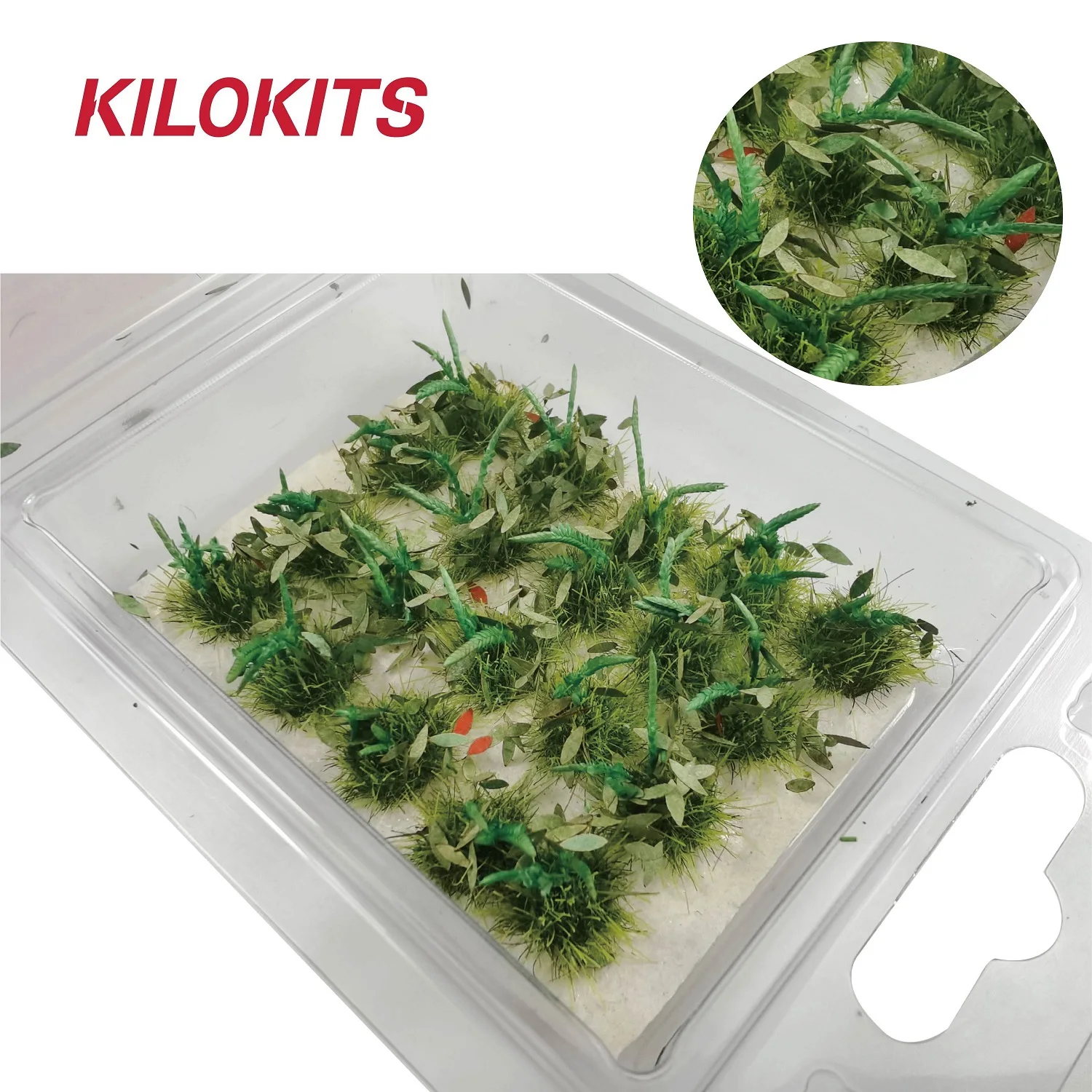 

Handmade Grass Tufts for Railway Lawn Plants Military Diorama DIY Farming Hobby Miniature Alopecurus aequalis Sobol