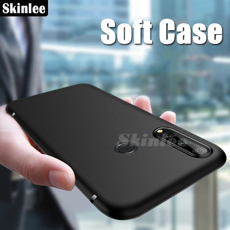 Чехол Skinlee для Huawei P40 Lite E мягкий силиконовый матовый чехол с полной защитой HUAWEI e