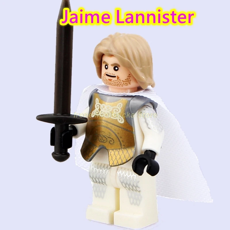 Игра престолов Сезон 8 ночь король Джон Сноу Дейенерис Arya Stark Cersei Lannister Льда и Огня строительные блоки игрушки для детей - Цвет: Jaime Lannister