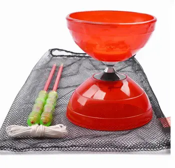 toy bowl 1-bearing Diabolo Bowl With Handsticks String Juggling Beginner Classic Kids's Toy Spinning Chinese Yoyo Game Gift 1