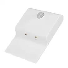 Светодиодный PIR датчик Шкаф светильник батарея теплый белый многофункциональный датчик тела Ночной светильник шкаф светильник датчик человека