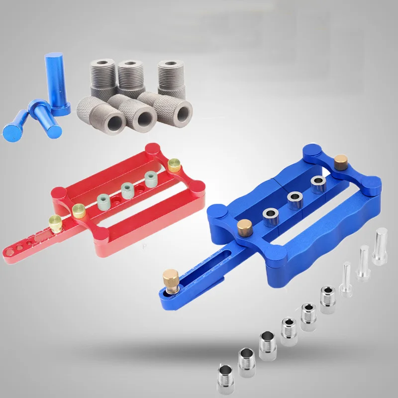 

Self Centering Dowelling Jig Metric Dowel 6/8/10mm Drilling Tools for Wood Working Joinery Punch Locator DROPSHIPPING