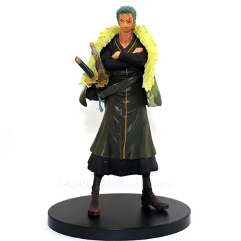 

Anime ONE PIECE Roronoa Zoro Three Pole Flow Swordsman Battle Version PVC Action Figure Collectible Model Toy Free Shipping G760