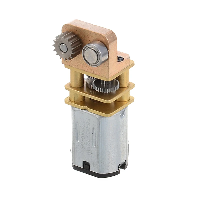 

New DC 3V-6V Mini Micro Gear Motor For 3D Printing Pen N20 Right Angle Mini Micro Full Metal Gear Box Motor
