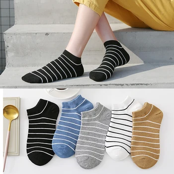 

1 Pair Socks Women's Boat Socks Summer Breathable Comfortable Hide Socks Women's Socks Summer Tide Socks for Girl