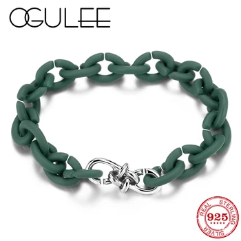 

European Charm Simple personality Style Silver beads Hard Rubber X Charm Bracelets Men Women Bracelet European Fine Jewelry gift