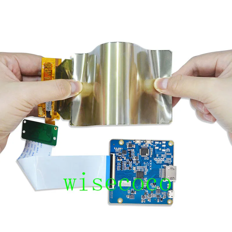 

6 inch Flexible Oled Amoled Display 1080*2160 Screen Slim Bendable Panel Hdmi Mipi Control Board 10pcs/lot