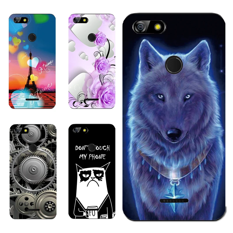 Чехол для BQ 5500L ADVANCE Love Heart Art Rose Shell чехол телефона с цветочным рисунком|case cover|housing