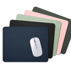 Tapete de couro do rato do computador portátil tapete de mesa do escritório em casa à prova dwaterproof água antiderrapante moderno teclado tapete de escrita