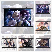 

Demon Slayer Kimetsu no Yaiba Tanjirou Zenitsu Inosuke Anime Manga HD Print Wall Poster Scroll