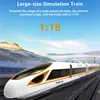 Four-speed Transmission Remote Control High-speed Rail 30Mins 114CM Voice Broadcast One Key Switch Door Simulation RC Train Toy 2