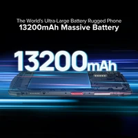 Ulefone moc Armor 13 13200mAh wytrzymały telefon 256GB Android 11 wodoodporny smartfon 6.81 "2.4G/5G WLAN telefony komórkowe NFC Global 3