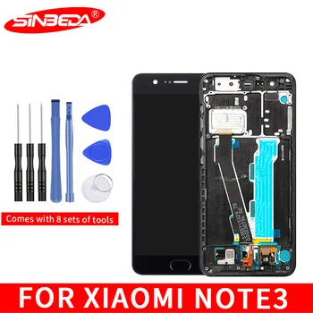 

Original 5.5" For XIAOMI Mi Note3 LCD Touch Screen Digitizer with Frame Replacement For XIAOMI Mi Note 3 Display