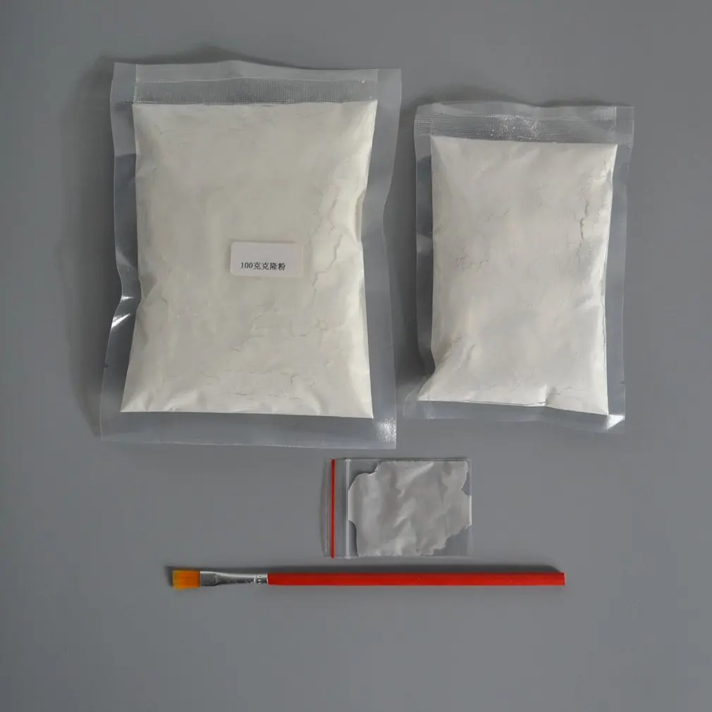 100g Plaster Molding Powder Clone Powder Mini Kit Kids Baby Handprints Footprints Hand And Foot Casting Consolidation Process