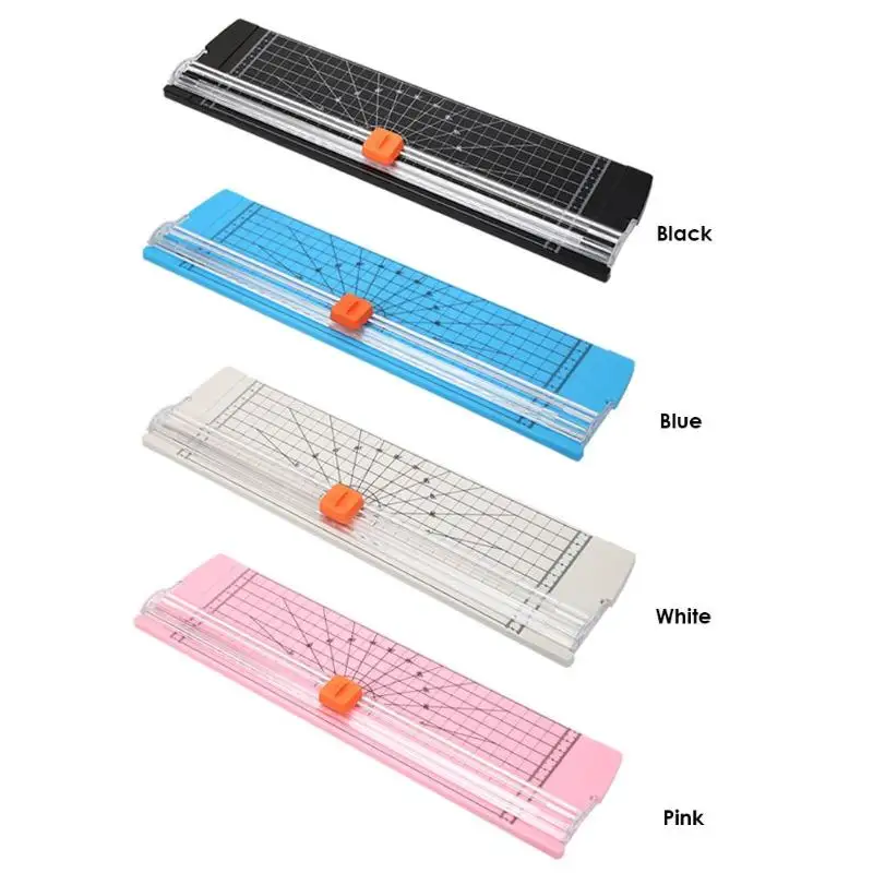Портативный триммер для бумаги, пластиковая основа A4/A5, Прецизионная бумага для фото, легкий резак, инструменты для скрапбукинга