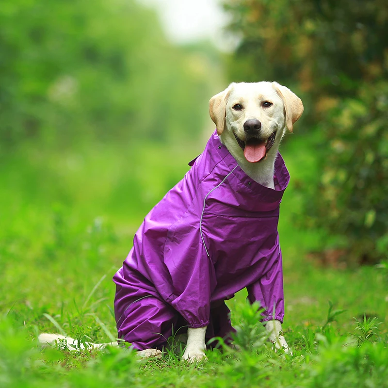 DogMEGA Reflective and Waterproof Raincoat for Dog