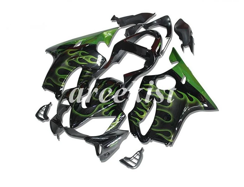 Литьевая Форма ABS Обтекатели комплект Подходит для HONDA CBR 600 F4i FS 01 02 03 CBR600 2001 2002 2003 набор кузова черный белый