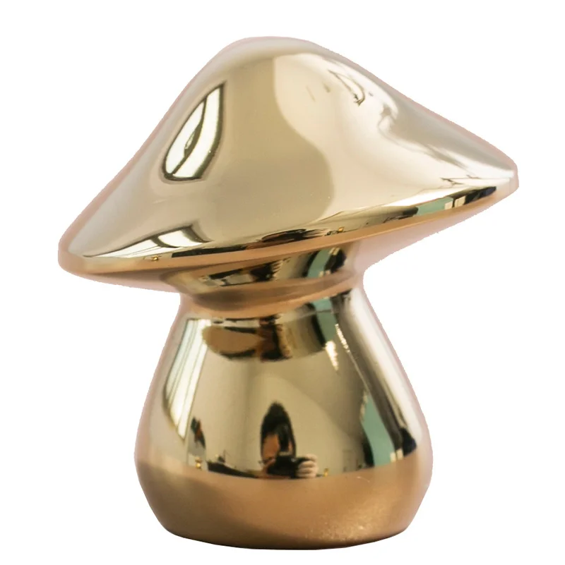 ouro bronze moveis alcas cogumelo forma pvd 05