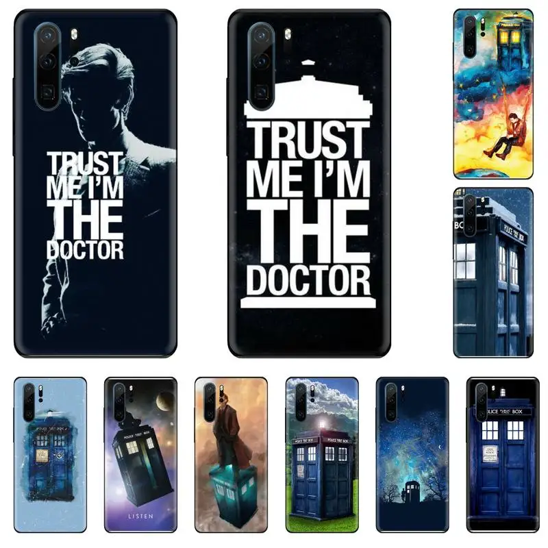 Чехол для телефона Tardis Box Doctor Who TARDIS корпус Huawei P9 P10 P20 P30 Pro Lite smart Mate 10 20 Y5 Y6 Y7 2018 2019 |