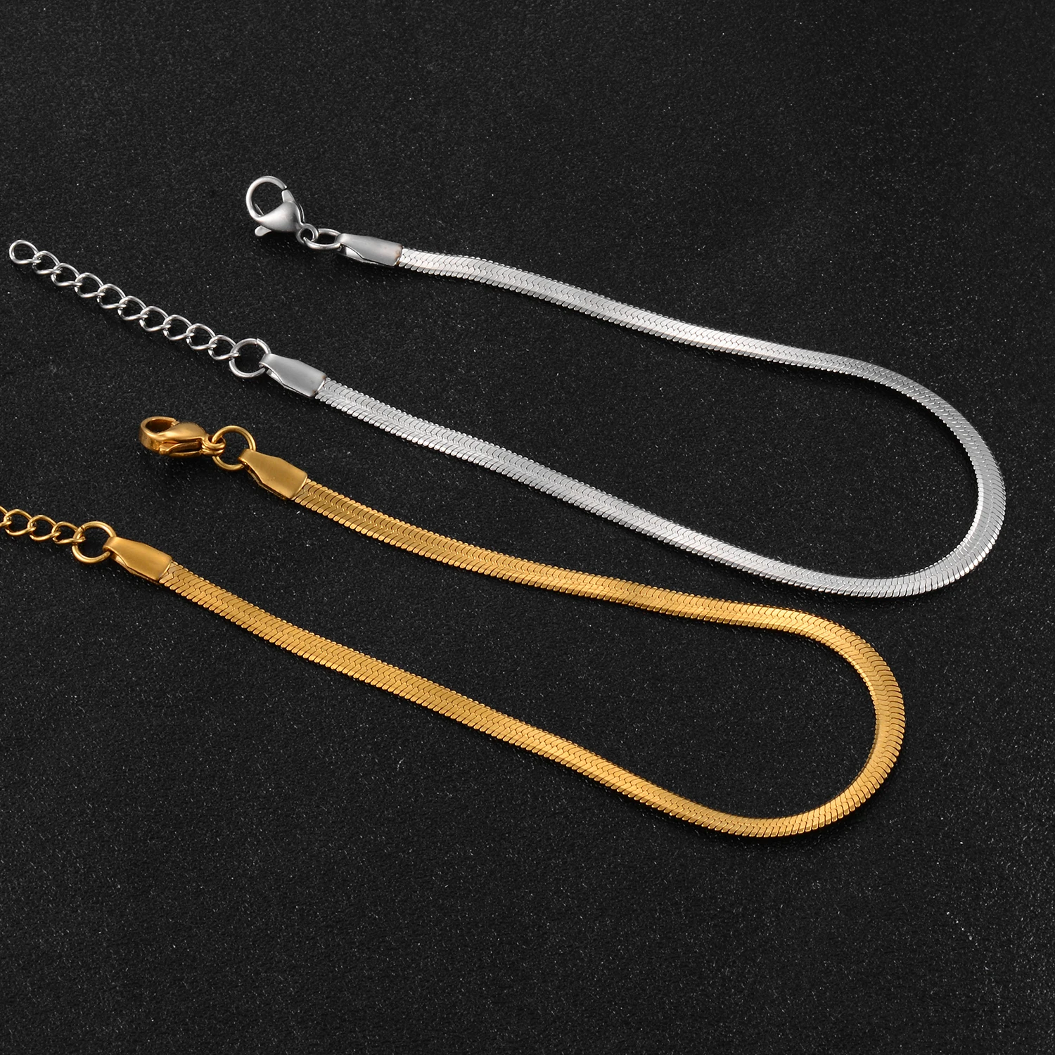 Stainless Steel Snake Chain Bracelet Jewelry Classic Men and Women bracelet jewelry